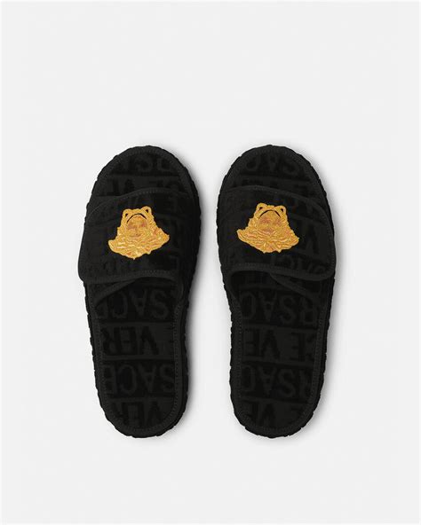 versace designer slippers|versace slippers for women.